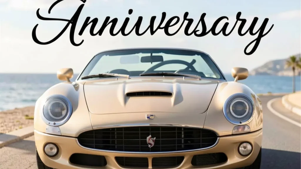 Captions for Car Anniversary