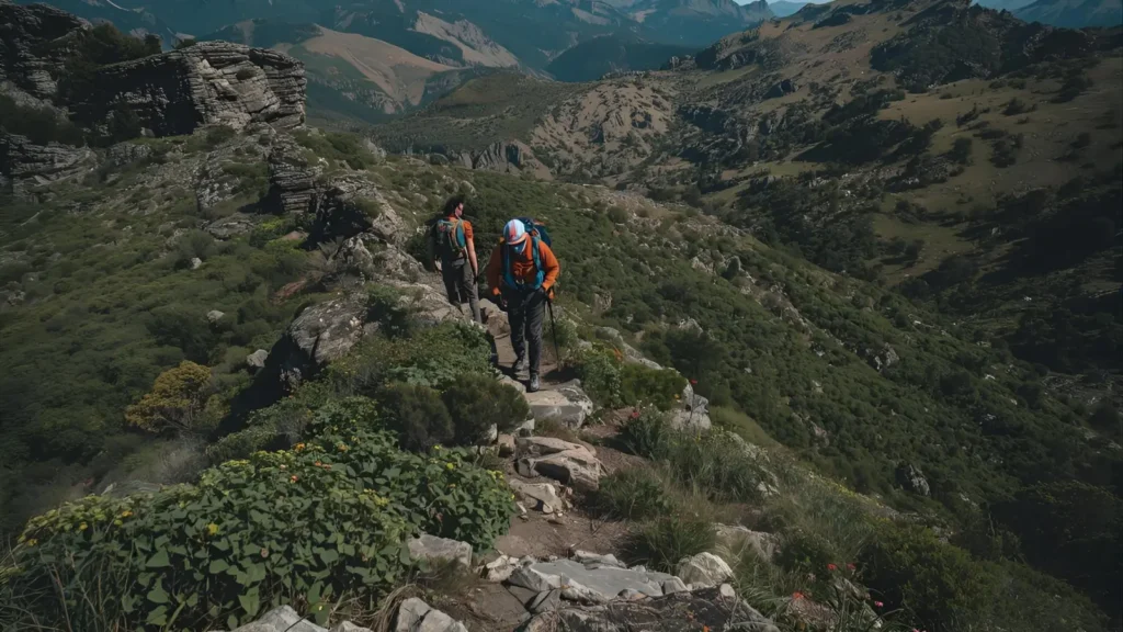 Captions About Hiking