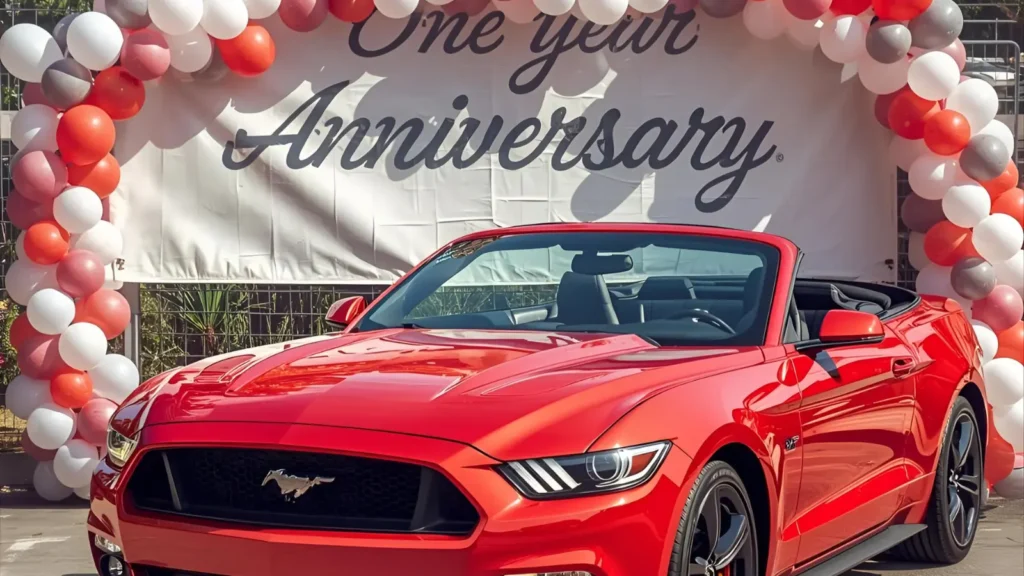 Captions for One Year Car Anniversary