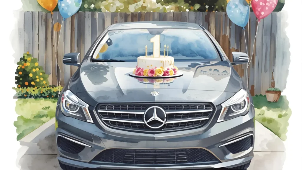 Captions for One Year Car Anniversary