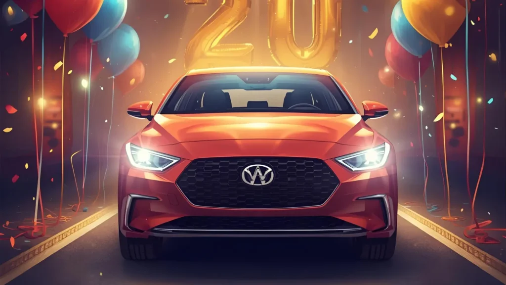 Captions for One Year Car Anniversary