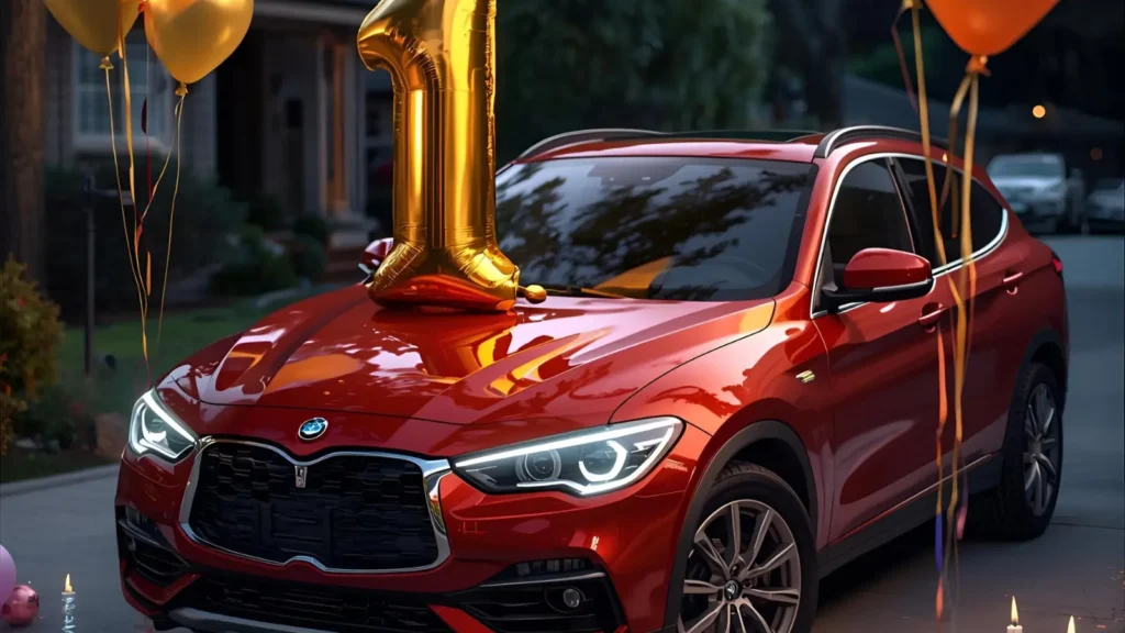 Captions for One Year Car Anniversary