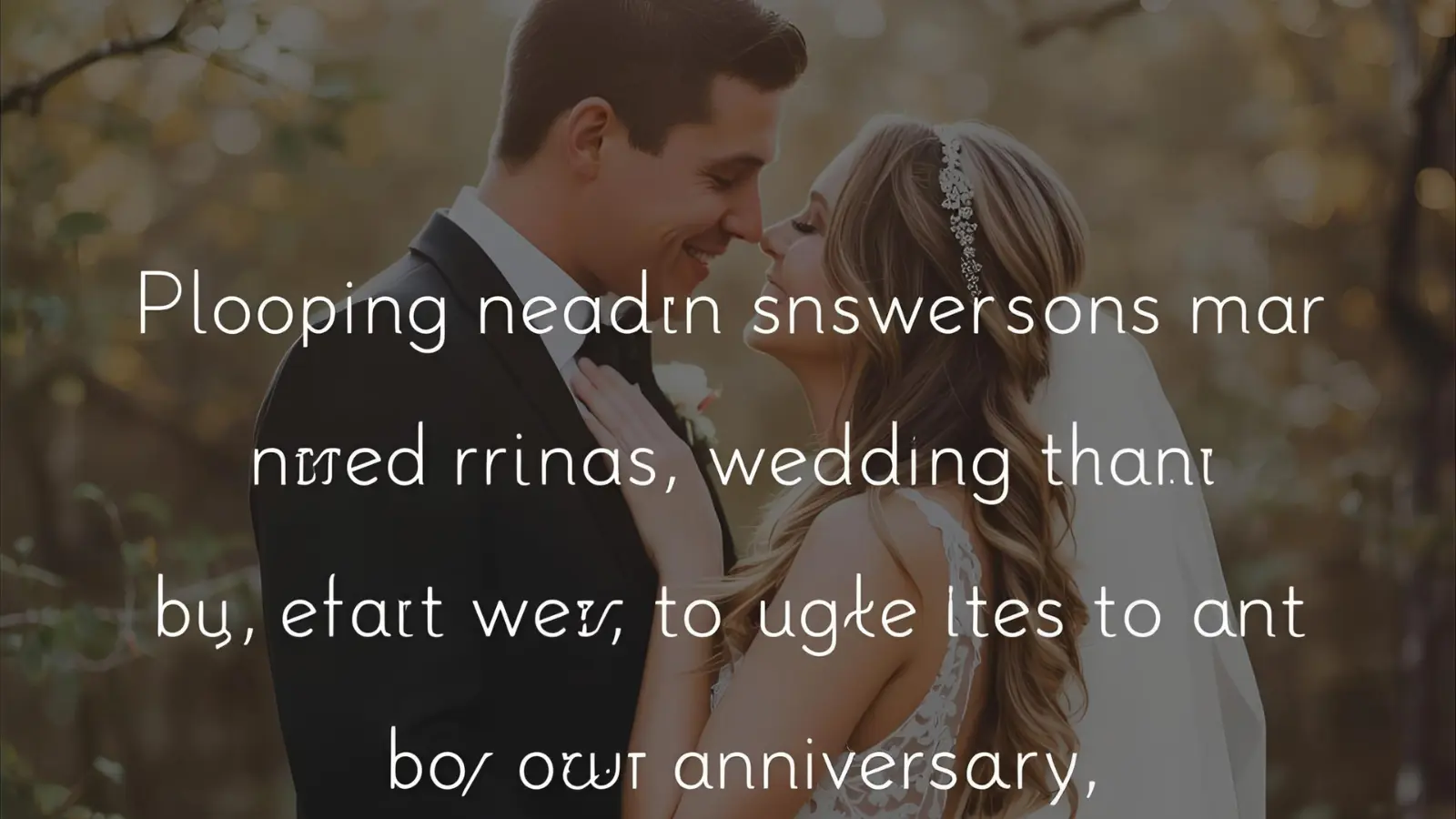 Wedding Anniversary Wishes Captions