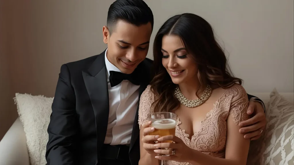 Elegant & Aesthetic wife sharing captions