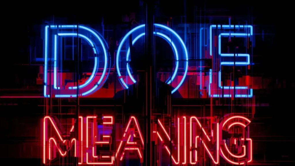doe meaning in slang