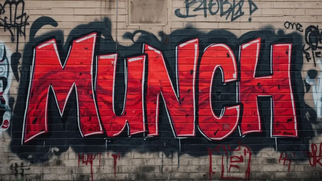 munch meaning in slang