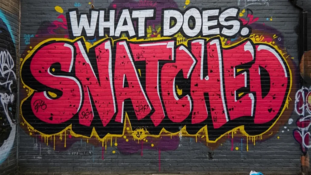 what does snatched mean in slang