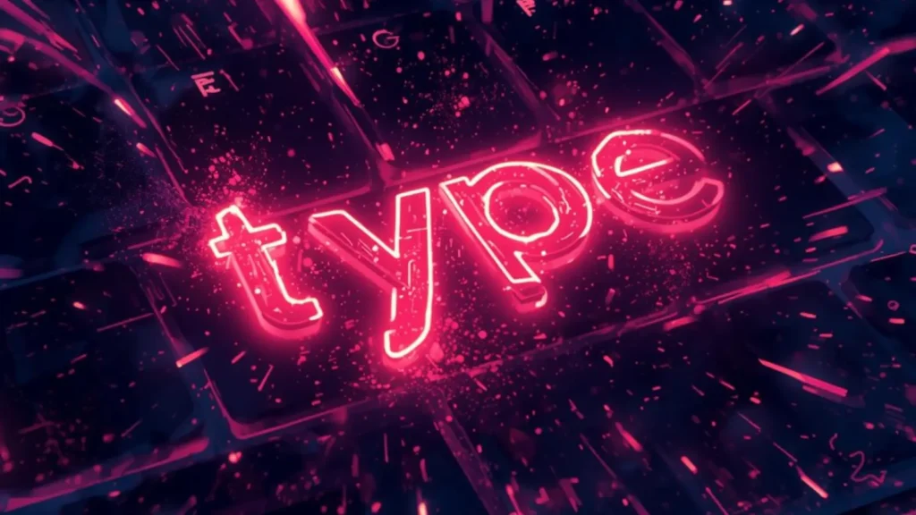 what does type mean in slang