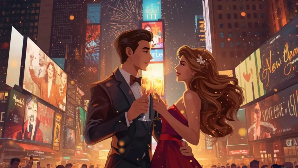 New Year captions for couples