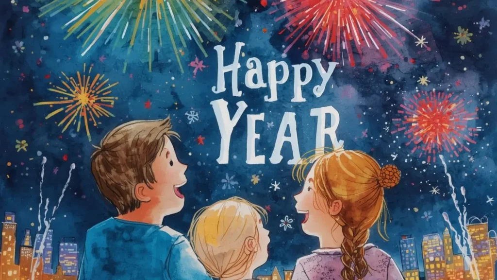 New Year captions for family