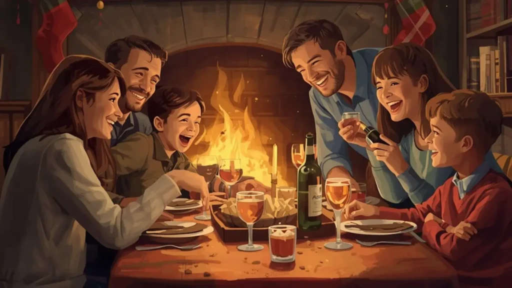 New Year captions for family