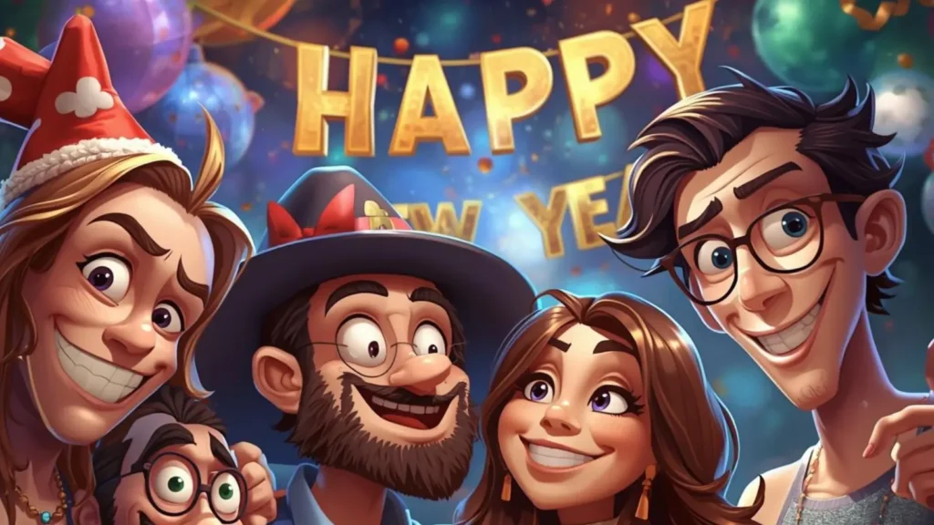 New year captions funny