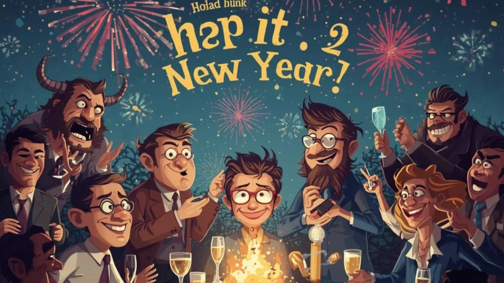New year captions funny