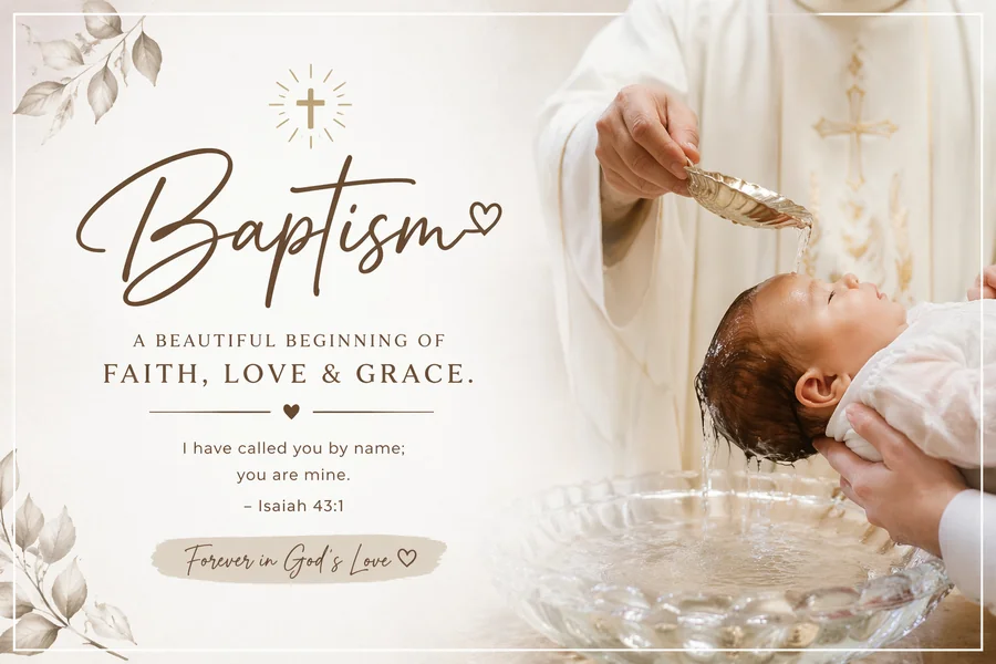 Baptism Instagram Caption