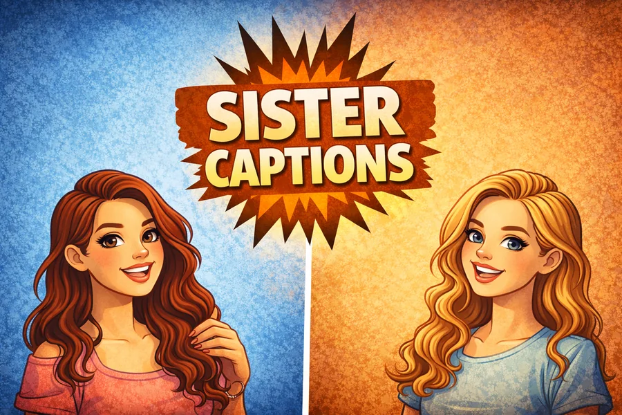 Hot Sister Captions