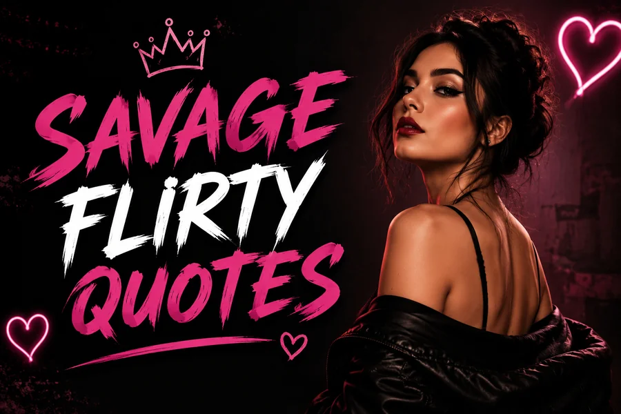 Savage Flirty Quotes