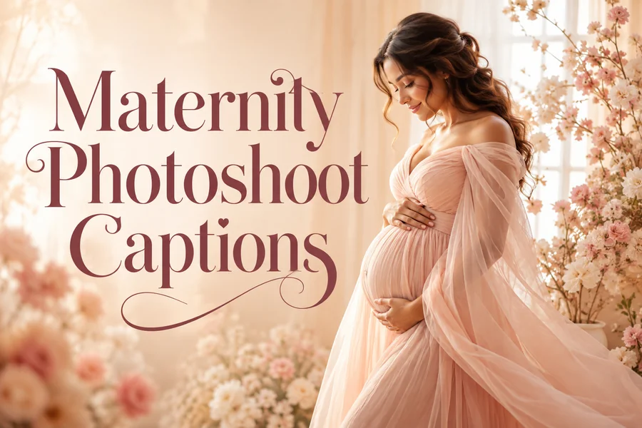 Maternity Photoshoot Captions