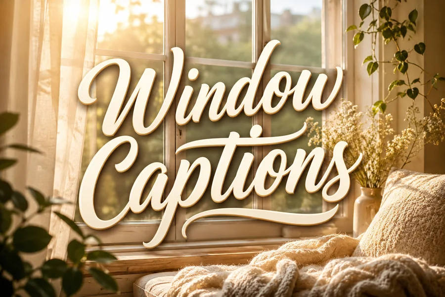 Window Captions